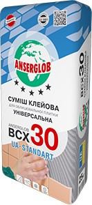 Клей универсальный Anserglob BCX-30 25 кг