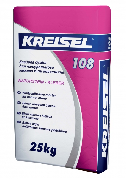 Клей для камня Kreisel NATURSTEIN-KLEBER 108 25 кг
