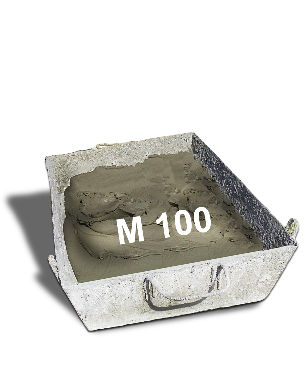 Цементный раствор м 100