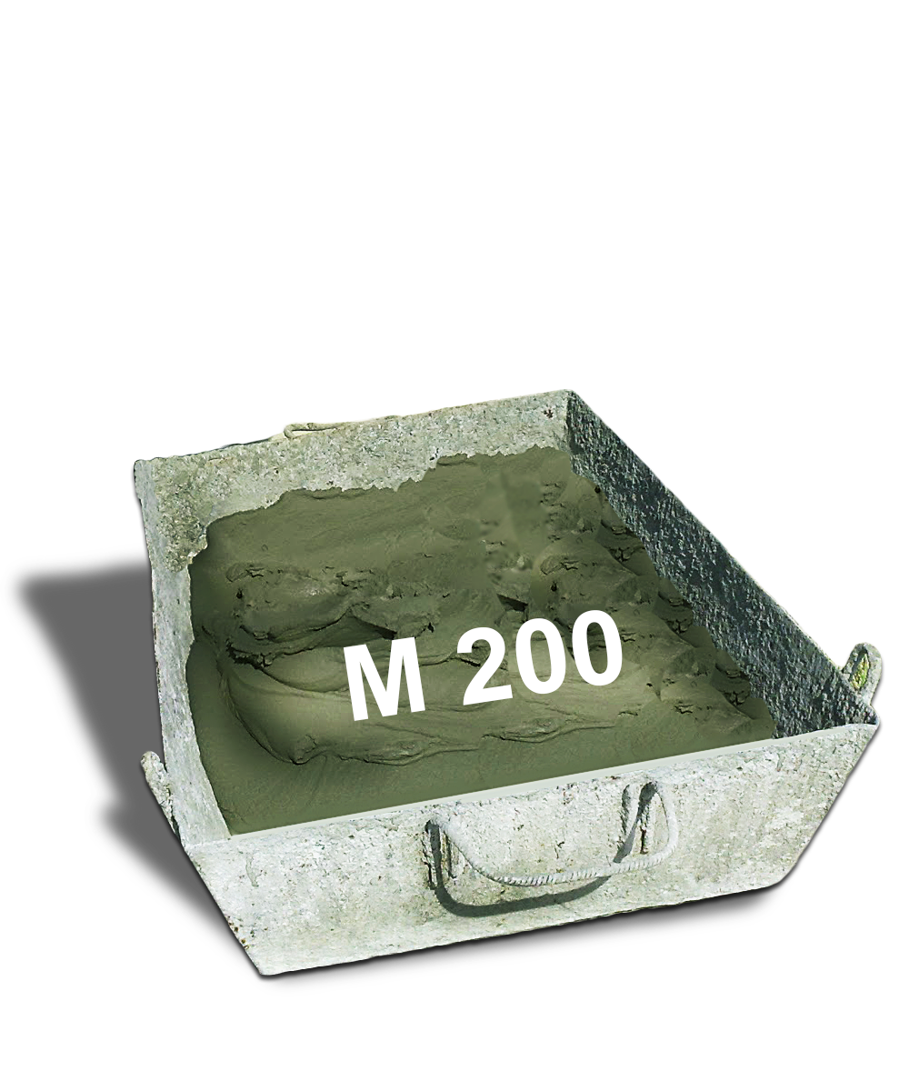 Цементный раствор м 200