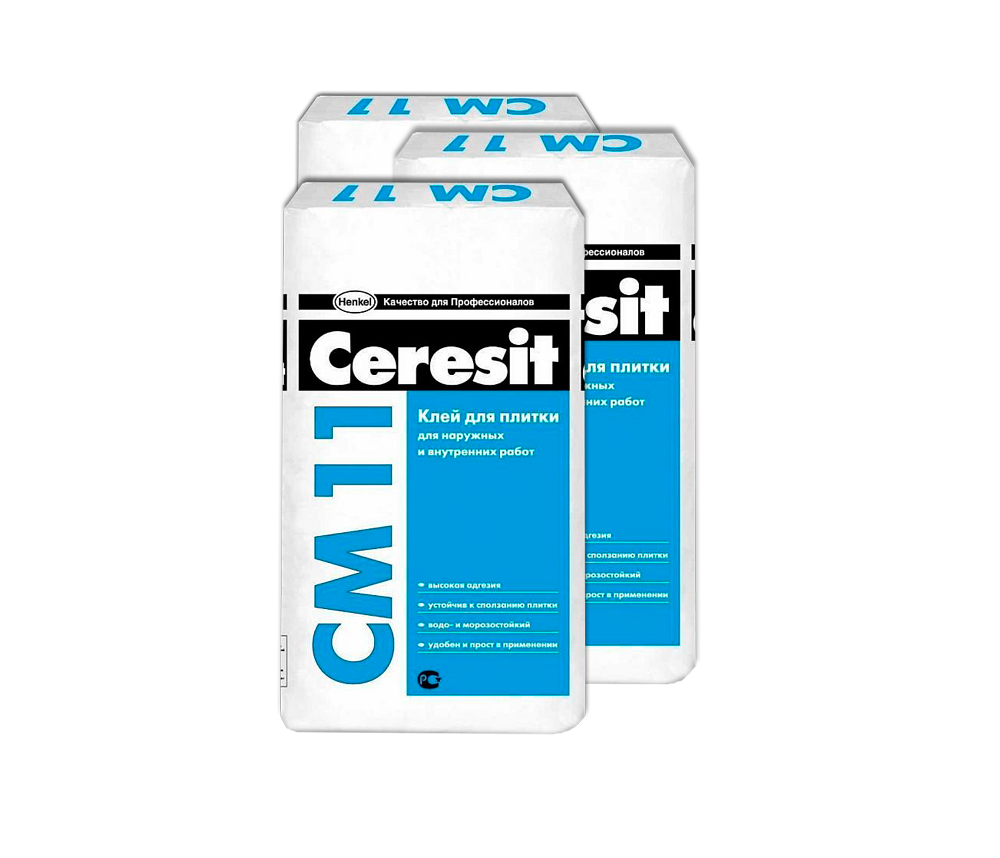 Клей для плитки Ceresit CM-11 25 кг