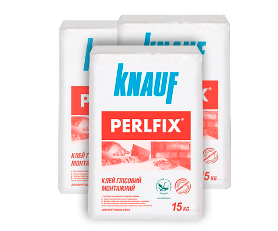 Клей для гипсокартона Knauf Perlfix 15 кг